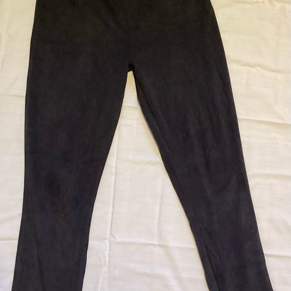Spanx High Waist Seamless Leggings Women's Black Crop Size Medium